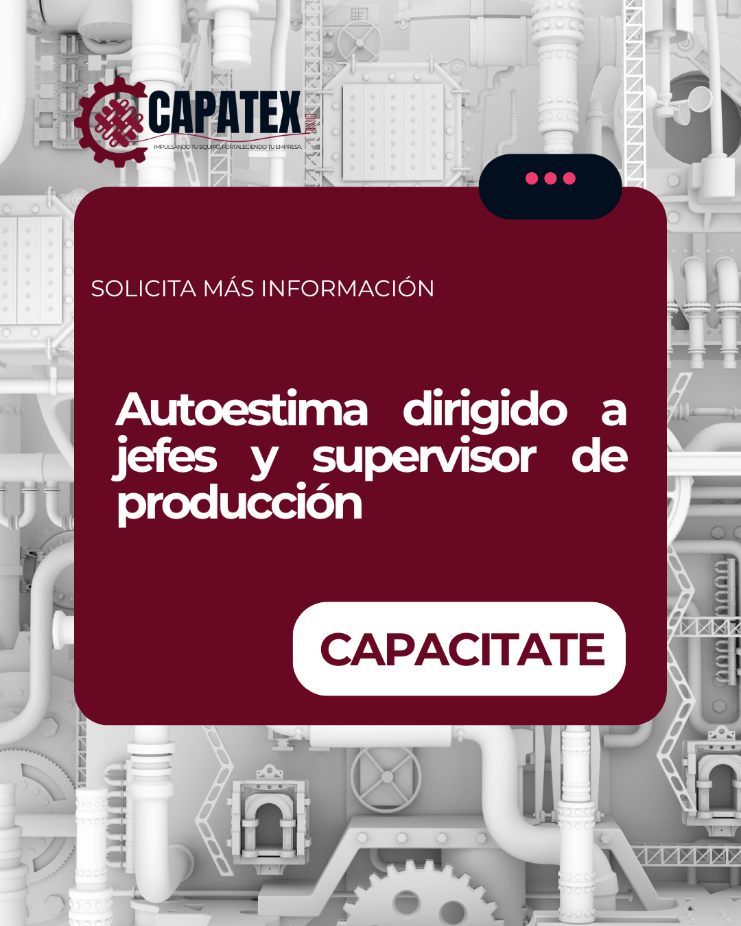 Autoestima dirigido a jefes y supervisor de producción